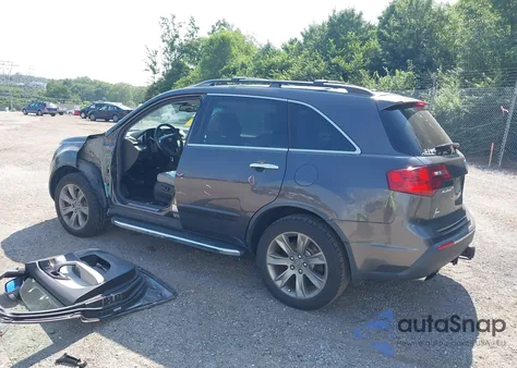 2010 Acura Mdx Advance Package z USA, uszkodzony, nr VIN 2HNYD2H72AH520079